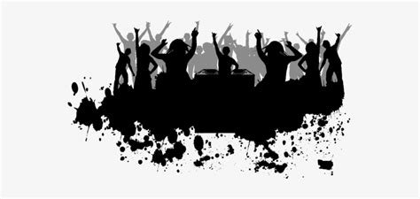 Free Party People Silhouette, Download Free Party People Silhouette png ...