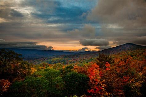 West Virginia Fall Foliage Mountain Sunset | Vibrant Fall Fo… | Flickr