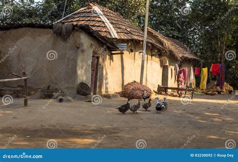 Indian Rural Village Jharkhandn Shimultala A Very Small Lake In The ...