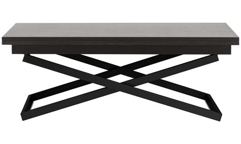 Couchtische - Rubi verstellbarer Tisch (in Höhe und Größe) - rechteckig ...