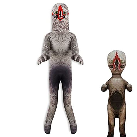 SCP Foundation 096 Costume Kids Scary Halloween SCP Cosplay Secure Contain Protect Halloween ...