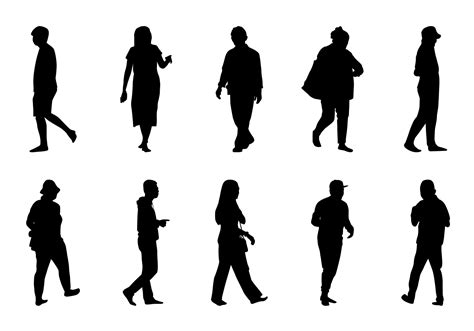 Silhouette People Silhouette Vector Vector Free – NBKomputer