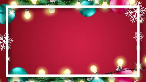 Christmas Lights PowerPoint background Template | PowerPoint background