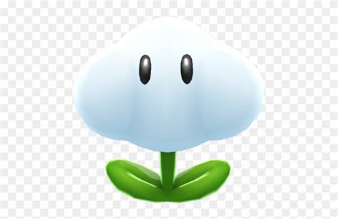 Cloud Flower - Power Ups Super Mario Galaxy 2 - Free Transparent PNG Clipart Images Download