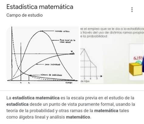 Definición de estadística matemática - Brainly.lat