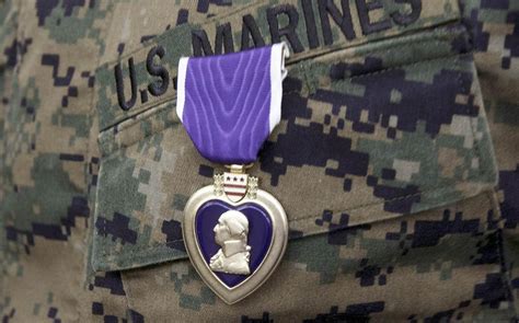 Marine receives Purple Heart 16 years after fighting in Fallujah with a ...