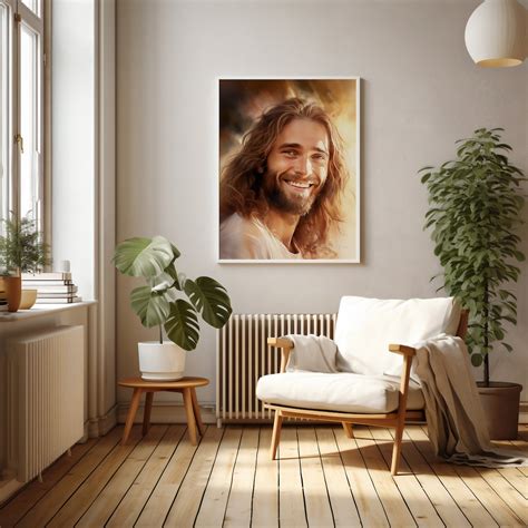 Lord of Light Digital Download Jesus Portrait Bible Art Christian Art ...