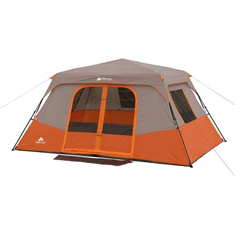Ozark Trail Instant 13' x 9' Cabin Camping Tent, Sleeps 8 - Walmart.com - Walmart.com