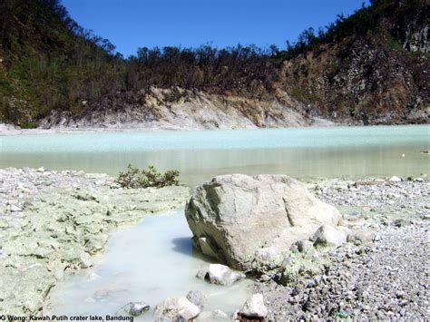 Kawah Putih Crater lake, Bandung Indonesia | Lake, Crater lake, Outdoor