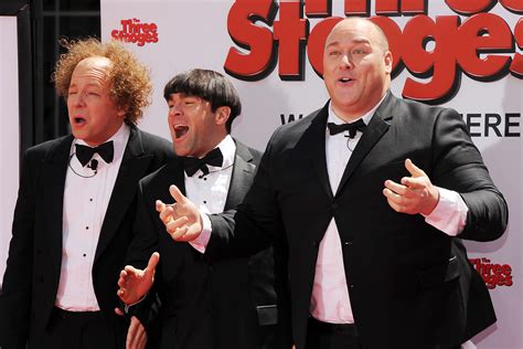 "Three Stooges" premiere filled with slapstick, pratfalls - CBS News