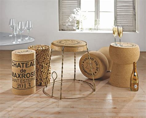 Giant Champagne Cork Stool