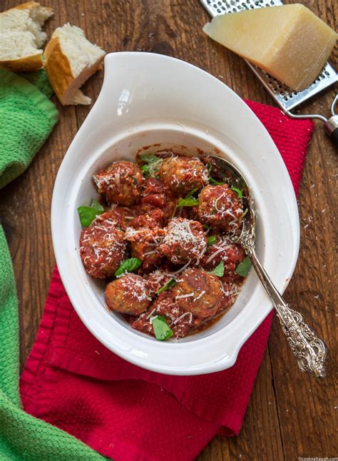 Spicy turkey meatballs in tomato sauce · Cook Eat Laugh