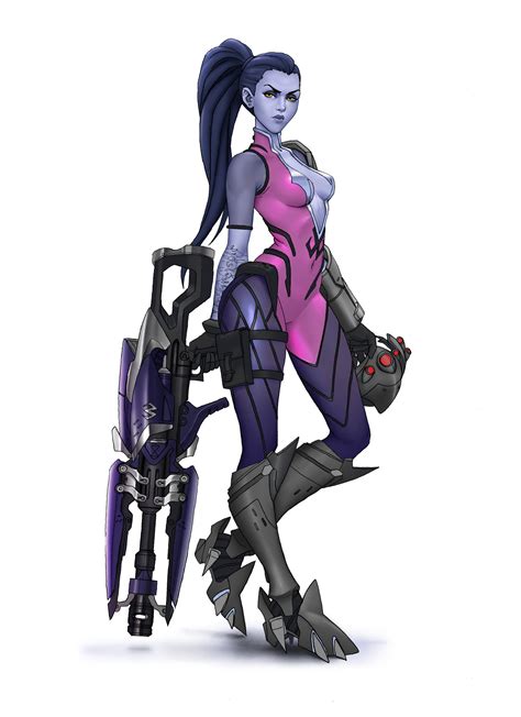 ArtStation - Widowmaker Fan-art, Randall Whiteis | widowmake en 2019 | Dibujos