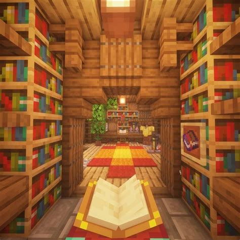 Goldrobin - Minecraft Builder on Instagram: “Here is an enchanting room ...