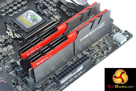 G.Skill Trident Z 3400MHz CL16 16GB DDR4 Review | KitGuru