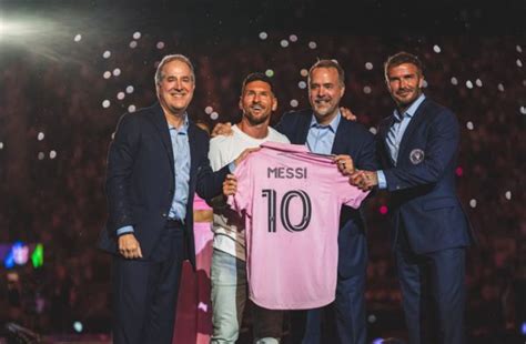 America's number 10' Lionel Messi 'unveiled' at Inter Miami