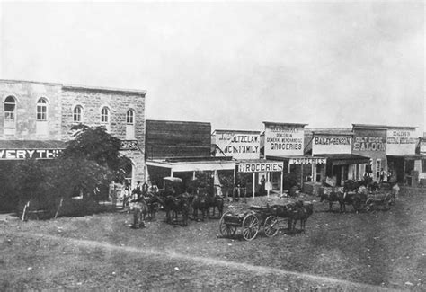 Downtown Coleman, TX 1882 | Texas history, Scenes, Across the border