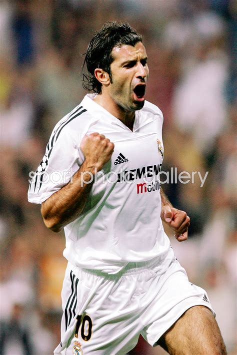 European Clubs Print | Football Posters | Luis Figo