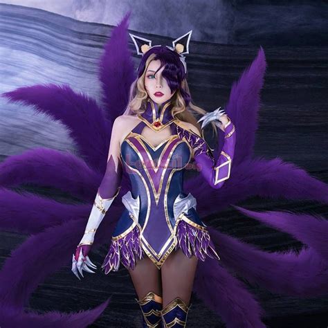 LOL Coven Ahri Skin Cosplay Costume | Cosplay costumes, Cosplay for ...