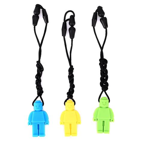 Tebru Oral Sensory Chew Necklace, Chew Necklace,Silicone Oral Sensory Chew Necklace Designed for ...