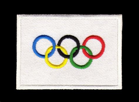 Sew-On/Iron-On Patches, Olympics, Olympic Rings, Sport : Amazon.co.uk ...