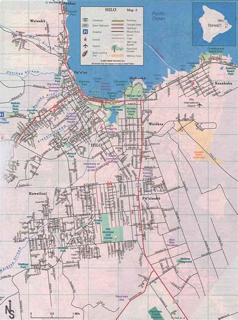 Map Of Hilo Hawaii – Verjaardag Vrouw 2020