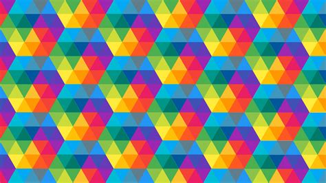 Wallpaper : colorful, symmetry, triangle, pattern, circle, shapes ...