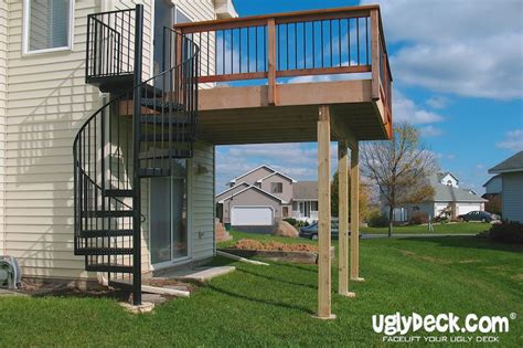 Enhance Your Deck With An Outdoor Spiral Staircase!Minneapolis Deck ...