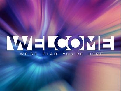 CHROMA WELCOME | Church backgrounds, Powerpoint background design, Worship backgrounds