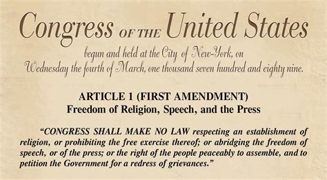 KNOW YOUR RIGHTS: Article 1, United States Bill of Rights | Ellis County Press