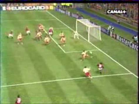 RC Lens - Milan AC : 2-1 - YouTube