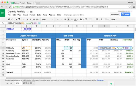 Asset Allocation Spreadsheet Spreadsheet Downloa bogleheads asset ...