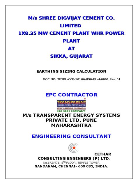 Earthing Calculation 5