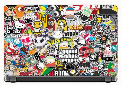 Sticker Bomb Laptop Skin Sticker/ Decal Vinyl Sticker at Rs 329.00 | Laptop Skin | ID: 25931033448