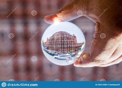 Night View of the Hawa Mahal, Jaipur Stock Photo - Image of fortress, heritage: 236213084