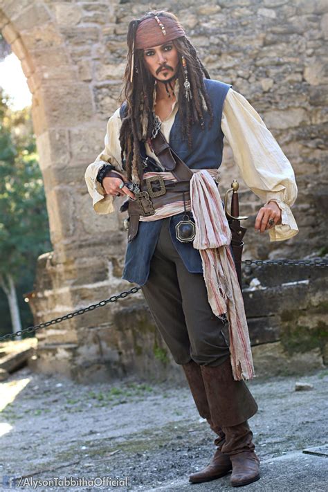 Pirates Of The Caribbean Jack Sparrow Costume - Margaret Wiegel