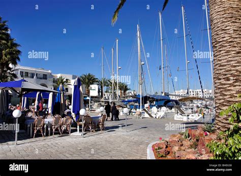 Quayside view, Port El Kantaoui Marina, Port El Kantaoui, Sousse ...