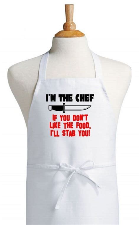 Funny White Cooking Apron I'm The Chef Aprons With Attitude | Golf humor, Golf tips, Funny aprons