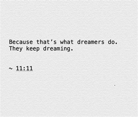 Keep Dreaming Quotes