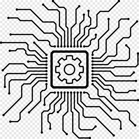 Electronic Circuit Clip Art