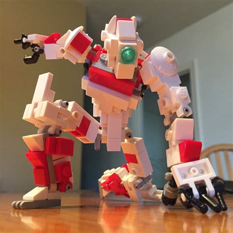 My favorite fully articulated mech build I've made! : lego