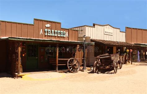 Old West Cowboy Town stock photo. Image of gunslinger - 44043064