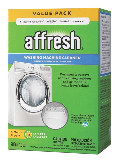 Affresh Washer Cleaner, 5 Count - Walmart.com | Washing machine cleaner, Washer cleaner, Washer ...