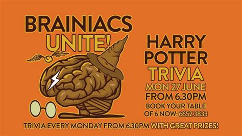 Harry Potter Themed Trivia!, Hoey Moey, Coffs Harbour, 27 June 2022