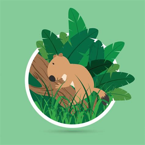 Free Cute Gopher Illustration 171769 Vector Art at Vecteezy