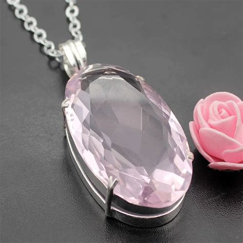 Aliexpress.com : Buy Hermosa Jewelry HUGE Popular Pink Kunzite 925 ...