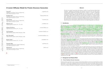 A Latent Diffusion Model for Protein Structure Generation | Papers With ...