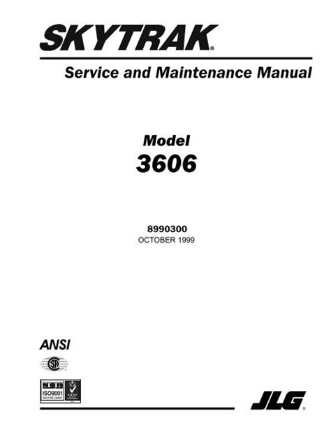 Jlg Troubleshooting Manual