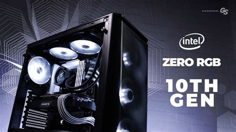 ZERO RGB Intel i5 10600K Build - Phanteks Eclipse P400A | Science and technology, Graphic card ...