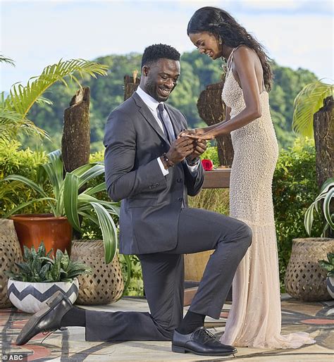 The Bachelorette: Charity Lawson gets engaged to Dotun Olubeko who surprises her on live TV by ...